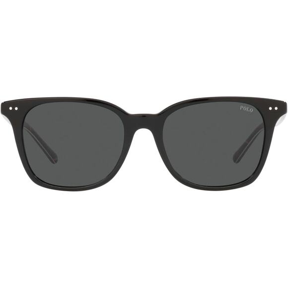 NWT Polo Men's PH4187 Sunglasses - Black/Grey, 52 mm - Picture 1 of 3